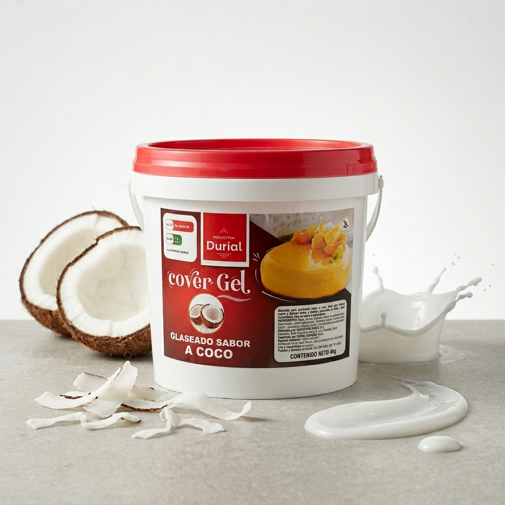 Cover Gel Sabor Coco